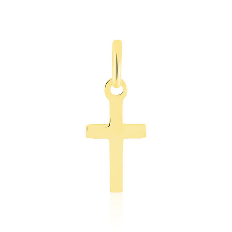 Kreuz Anhänger Gold 375 Nahum - Schmuckanhänger Unisex | OROVIVO