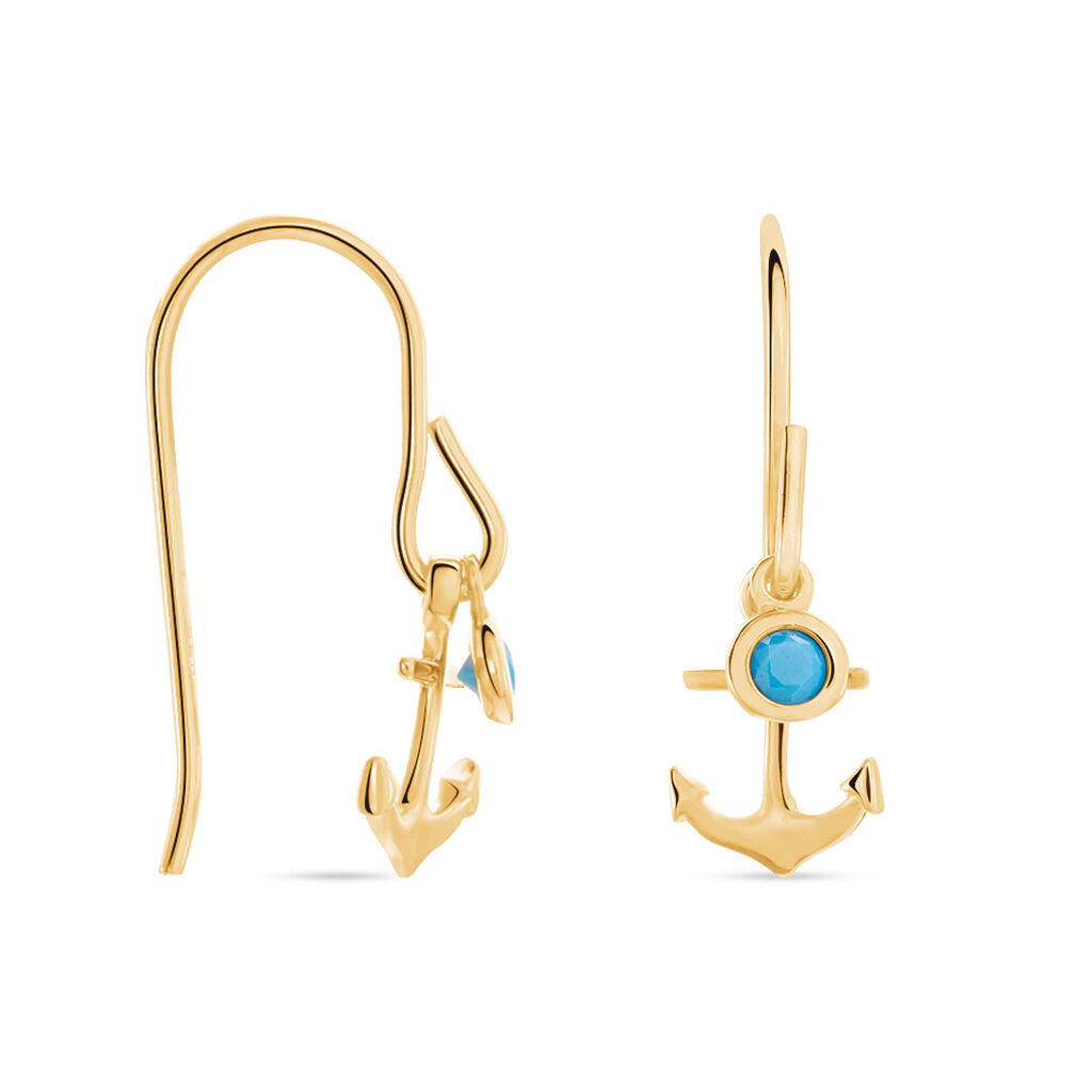 Boucles D'oreilles Plaque Or Garsendis P - Spannringe Damen | OROVIVO