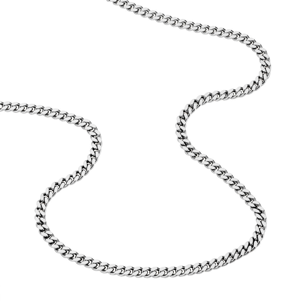 PANZER S 10 Unisex Kette Silber 925 B 4,4 mm