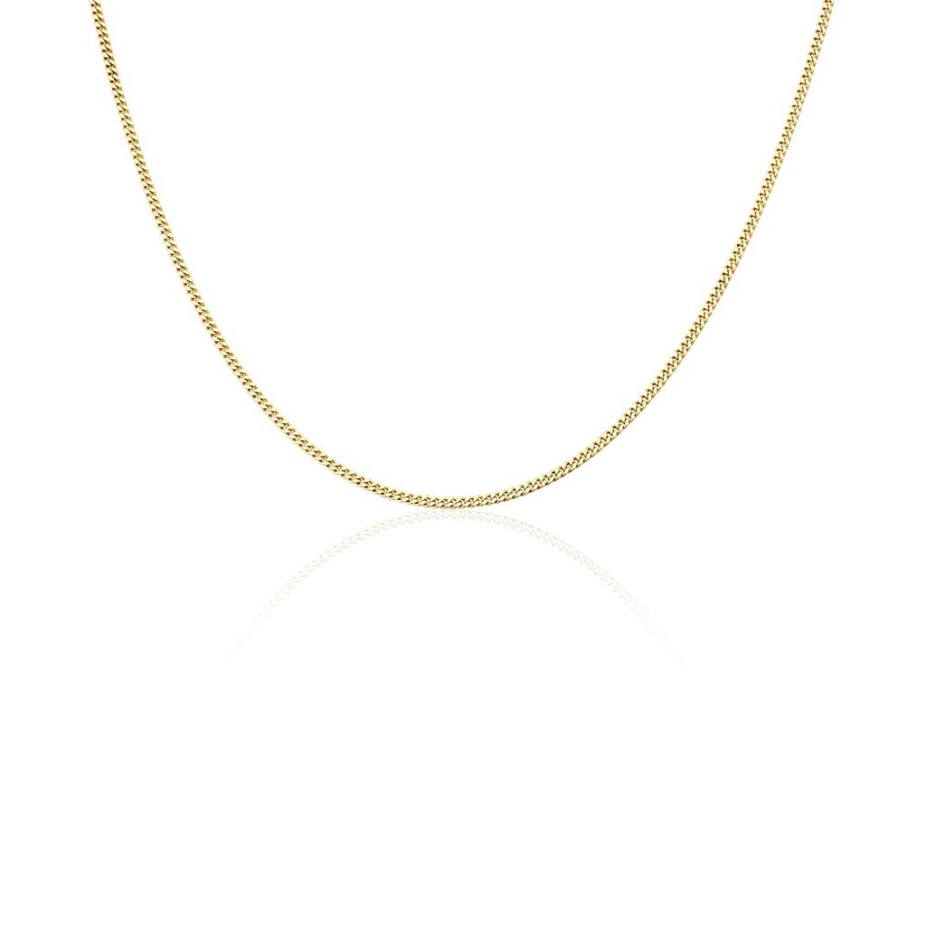 Kette Gold 375 Panzer - Halsketten Unisex | OROVIVO