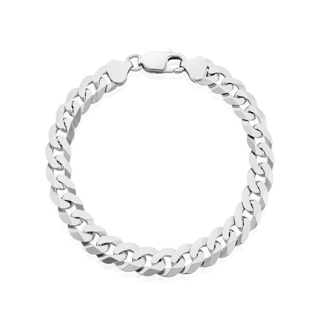 OLIVER Herren Armkette Silber Silber 925 B 8,7 mm