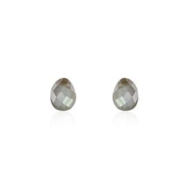 Damen Ohrstecker Silber 925 vergoldet Labradorit - Ohrstecker Damen | OROVIVO