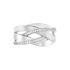 VIENNA Damen Ring Silber 925 Zirkonia Wei&szlig; B 10,7 mm