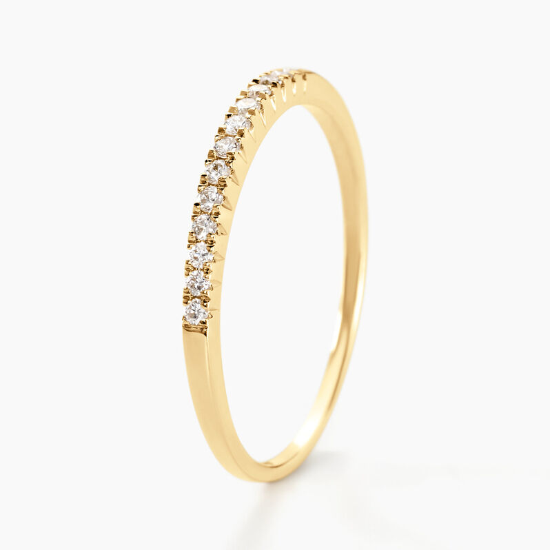 Alliance Pristina Or Jaune Diamant - Spannringe Damen | OROVIVO