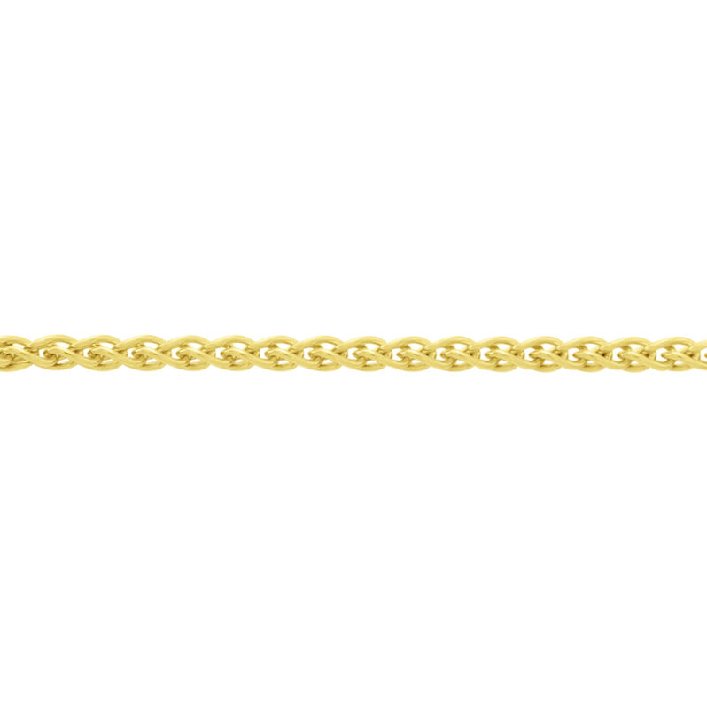 Unisex Zopfkette Gold 375  - Halsketten Unisex | OROVIVO