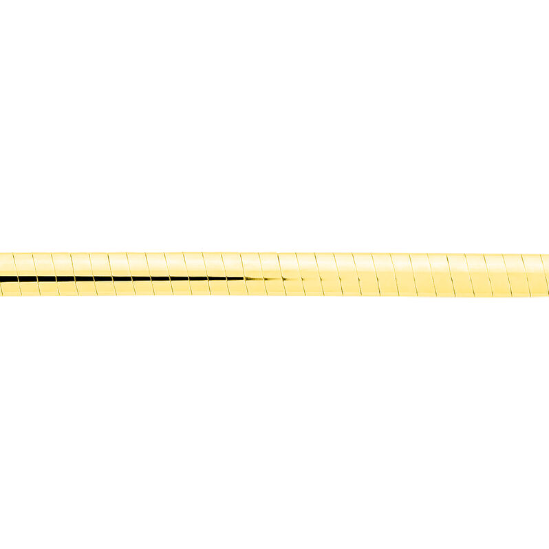 Chaîne Hanah Maille Omega Or Jaune - Spannringe Damen | OROVIVO
