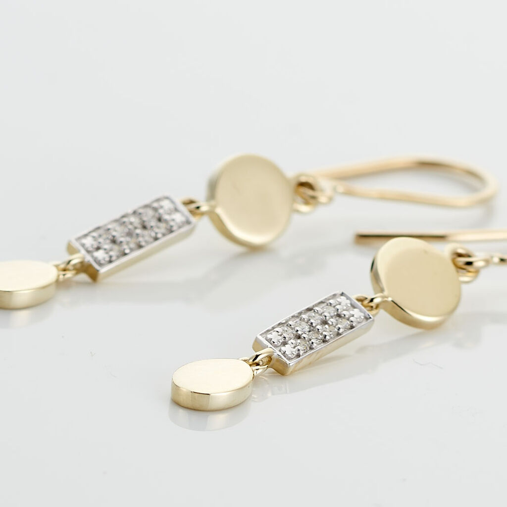 Boucles D'oreilles Or Jaune Wassyla - Spannringe Damen | OROVIVO