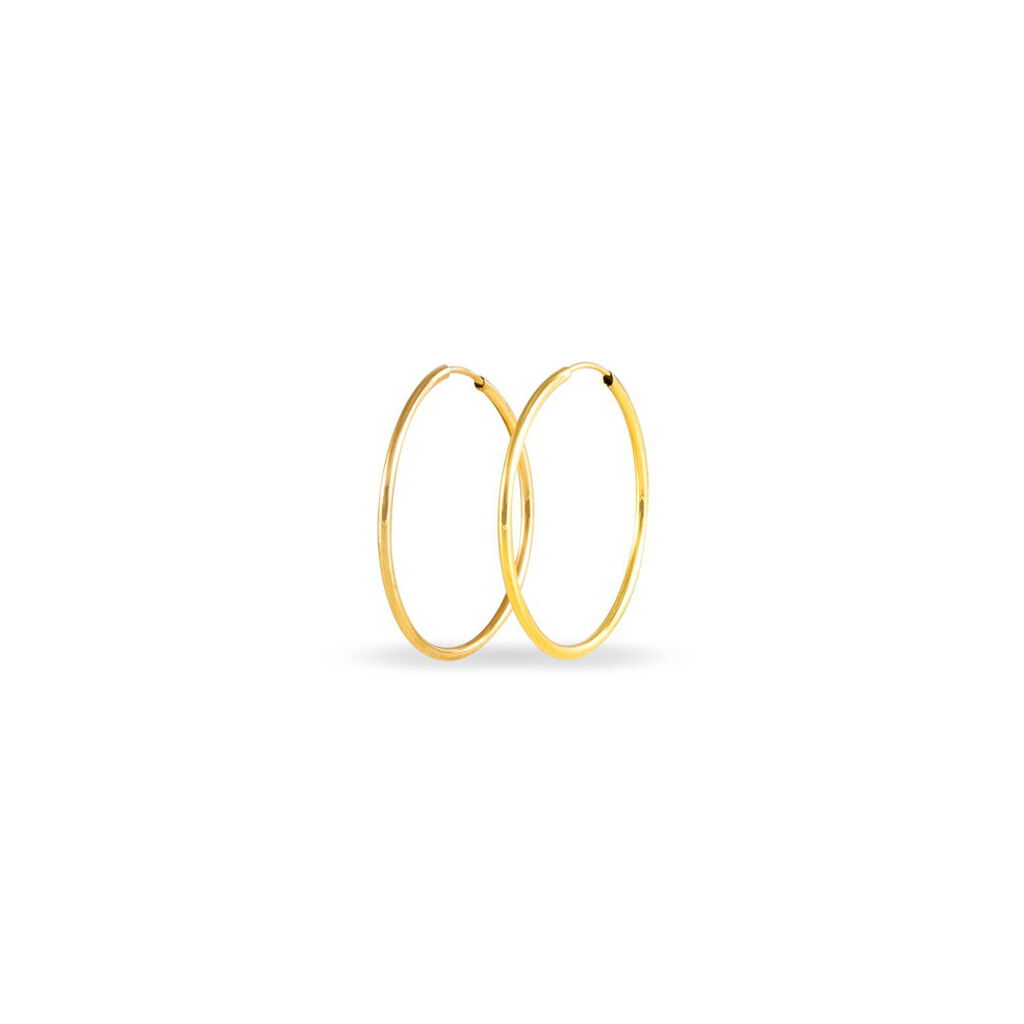 Damen Creolen Gold 375 - Creolen Damen | OROVIVO