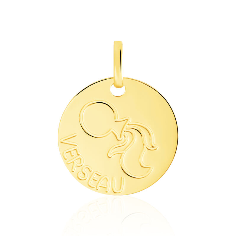 Pendentif Or Jaune Zodiaque Verseau - Spannringe Kinder | OROVIVO