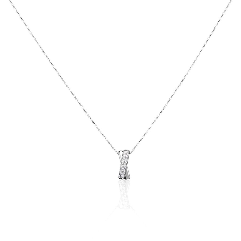 Damen Collier Silber 925 Zirkonia Sveta 1,00mm - Halsketten Damen | OROVIVO