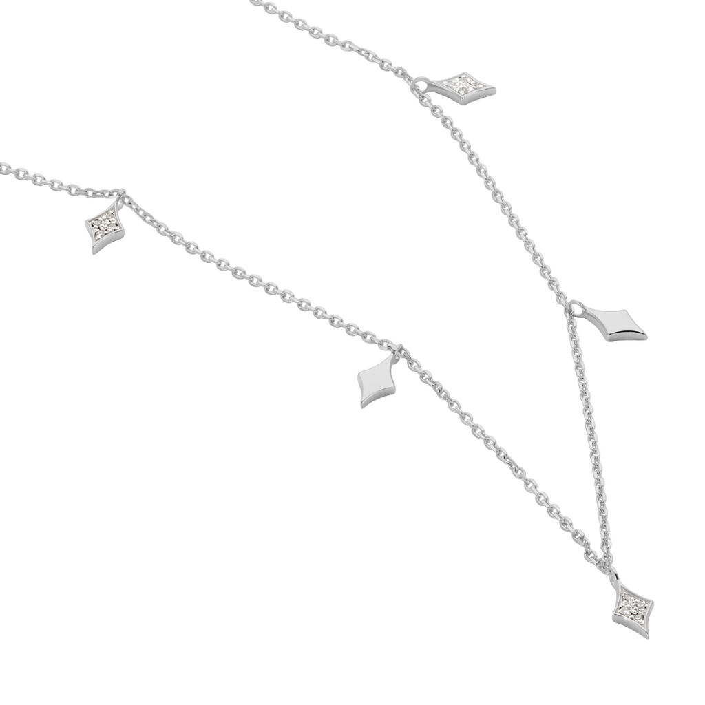 Collier Or Weiss Arije Diamants - Spannringe Damen | OROVIVO
