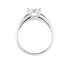 DREAM 1 Damen Ring Weißgold 375 (9 Karat) Diamant Weiß 0,17 ct