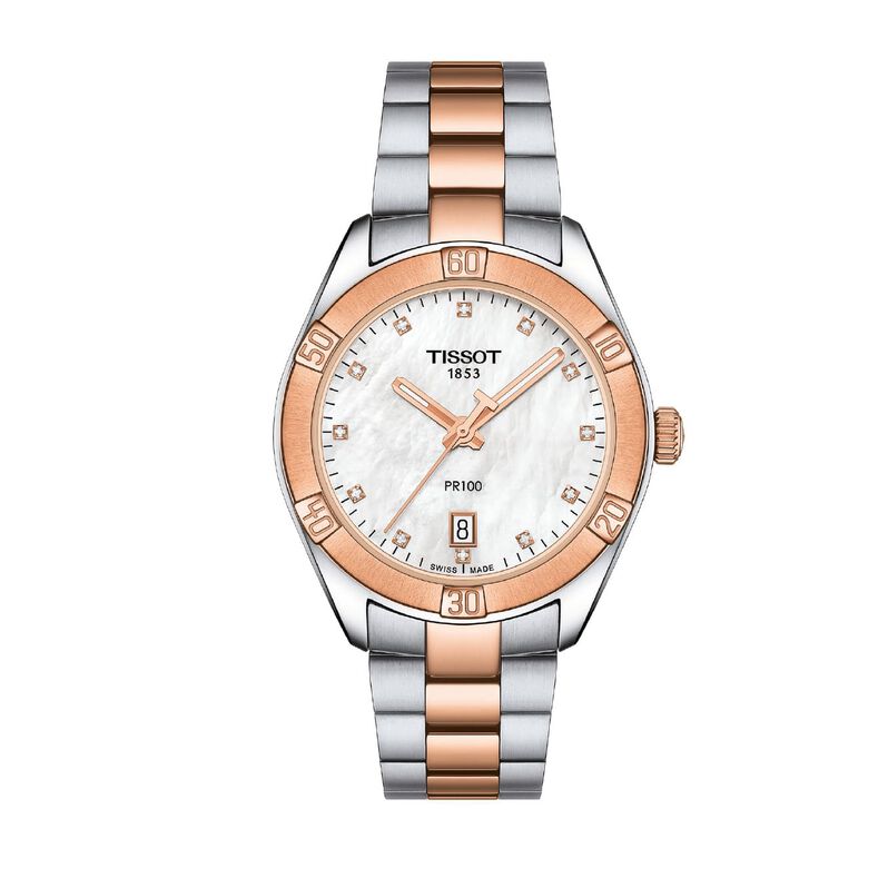Tissot Damenuhr PR 100 Sport Chic T1019102211600 - Armbanduhren Damen | OROVIVO