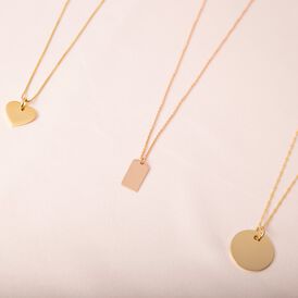 Unisex Anhänger Silber 925 Vergoldet  - Personalisierte Geschenke Unisex | OROVIVO