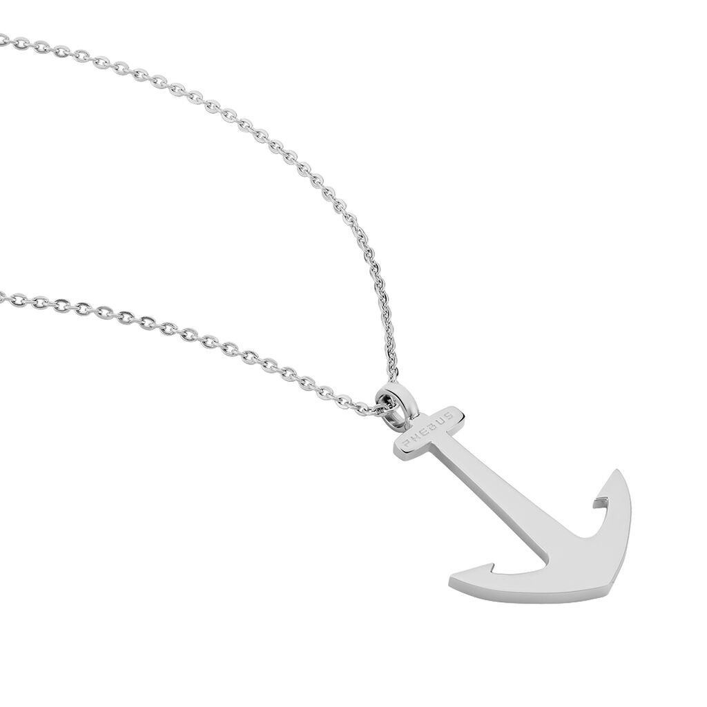 Collier Acier Blanc - Spannringe Herren | OROVIVO