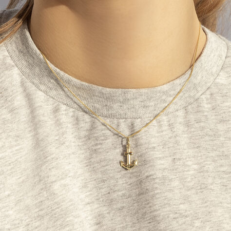 Unisex Anhänger Gold 333 Anker - Schmuckanhänger Unisex | OROVIVO
