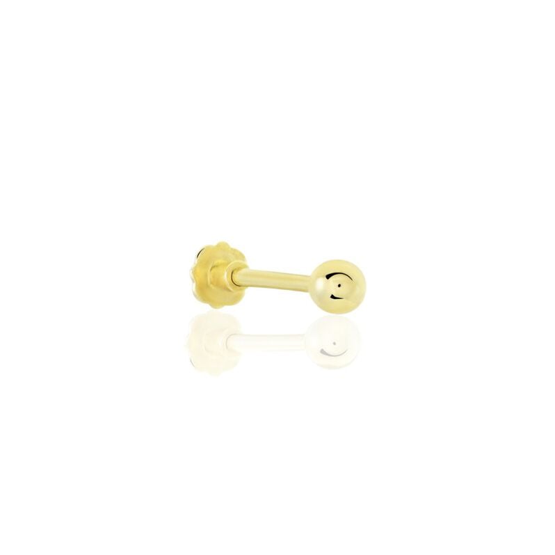 Piercing D'oreille Or Jaune Agava - F&uuml;r die Freundin Damen | OROVIVO