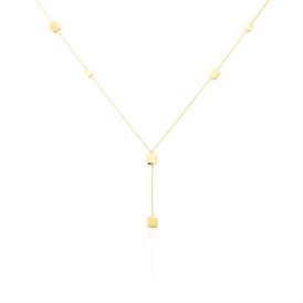 Damen Halskette Gold 375 matt poliert - Ketten ohne Stein Damen | OROVIVO