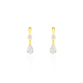 Damen Ohrstecker Gold 375 Zirkonia - Ohrringe Damen | OROVIVO