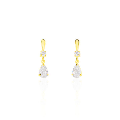Damen Ohrstecker Gold 375 Zirkonia - Ohrringe mit Stein Damen | OROVIVO