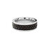 THEODORE Herren Ring Edelstahl B 8 mm
