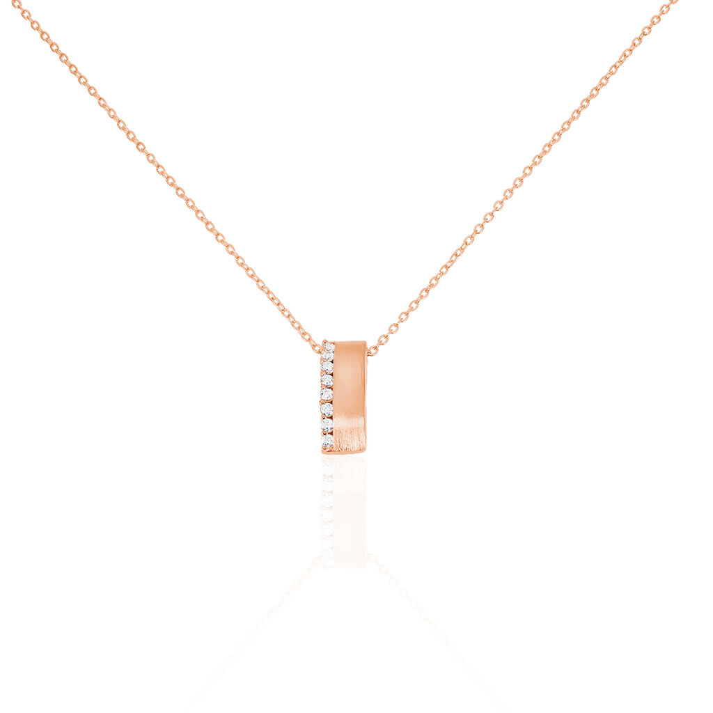 Damen Halskette Silber 925 Rosé Vergoldet - Halsketten Damen | OROVIVO