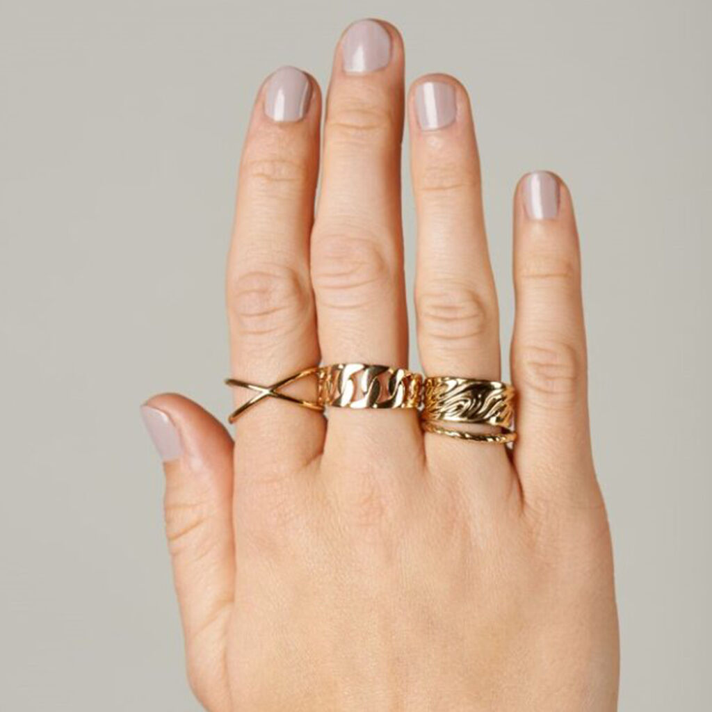 Damenring Gold 375 - Ringe Damen | OROVIVO