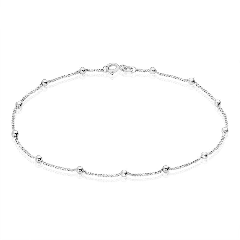 Damen Fußkettchen Silber 925 Kugeln - Fußketten Damen | OROVIVO