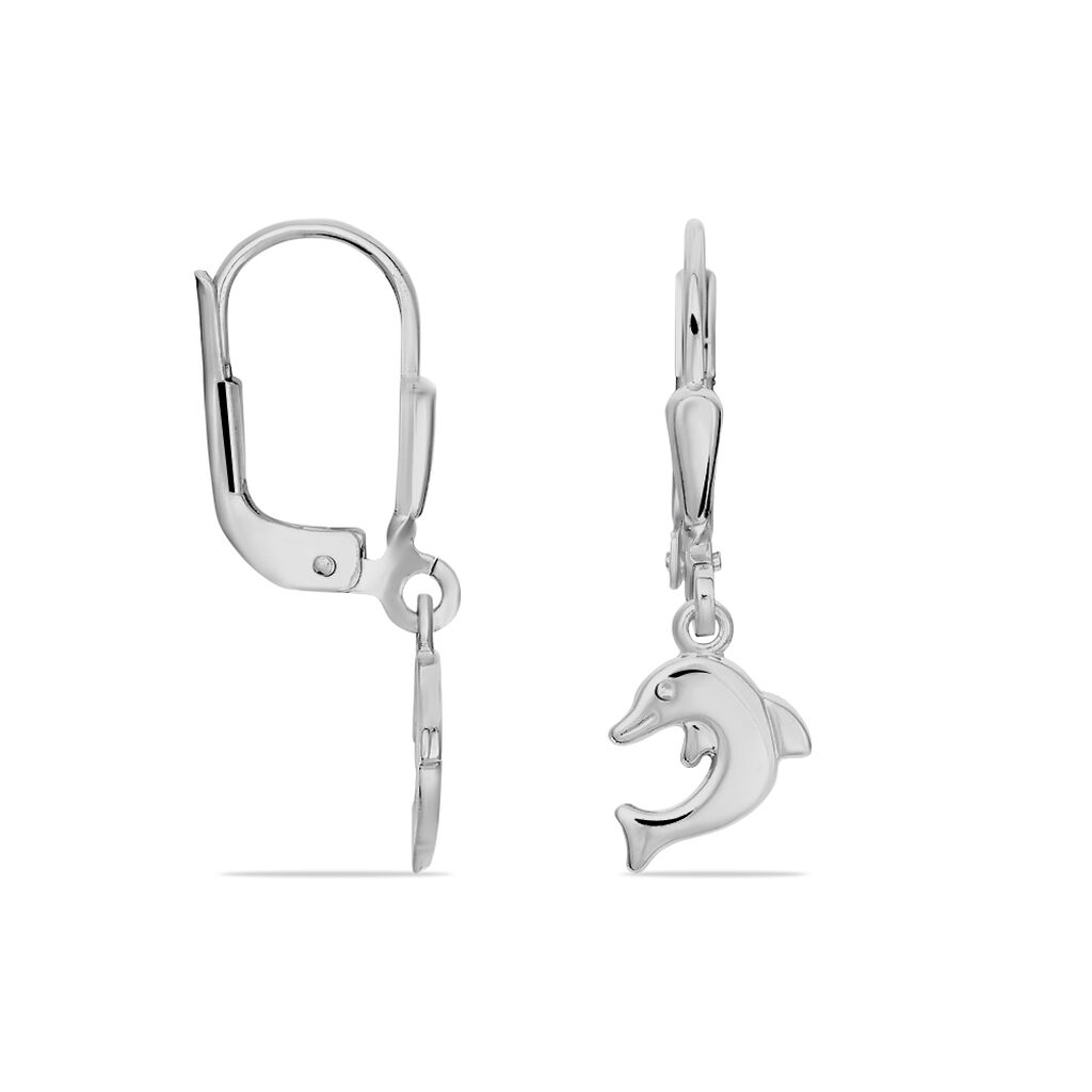 Kinder Ohrhänger Silber 925 Delfin - Ohrhänger Kinder | OROVIVO