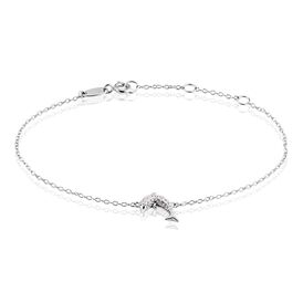 Kinder Armband Silber 925 Zirkonia Delfin Ines - Armbänder Kinder | OROVIVO
