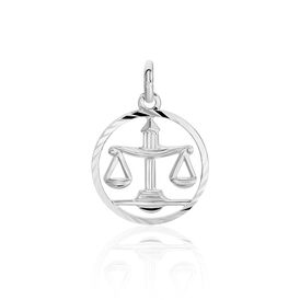 Herrenanhänger Silber 925 Sternzeichen Waage - Personalisierte Geschenke Unisex | OROVIVO