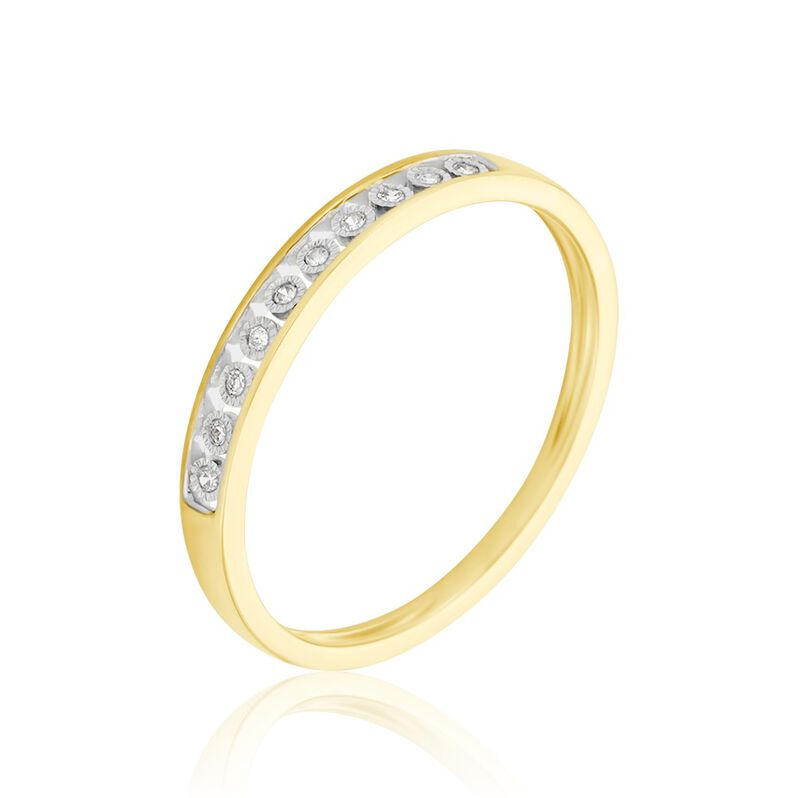 Bague Cherrlinna Or Jaune Diamant - Spannringe Damen | OROVIVO
