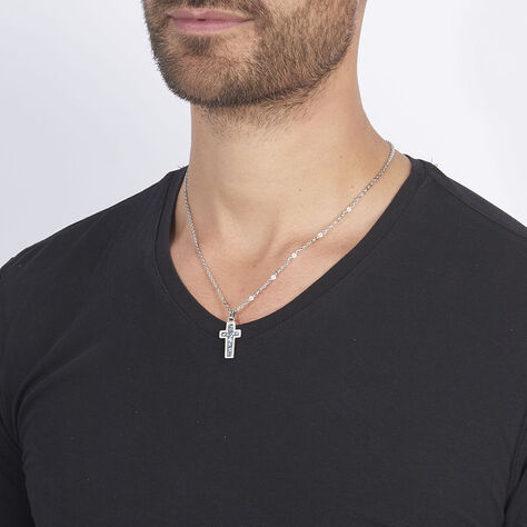 Herren Halskette Edelstahl Kreuz - Halsketten Herren | OROVIVO