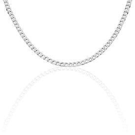 Unisex Panzerkette Silber 925 55cm - Ketten ohne Anhänger Unisex | OROVIVO
