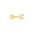 Piercing D'oreilles Or Jaune Joanina Oxyde