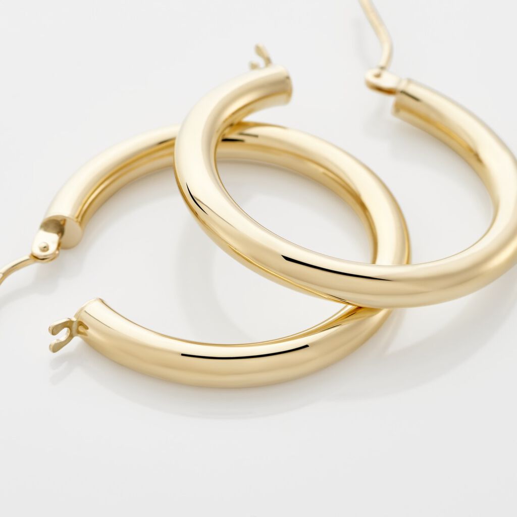 MADY Damen Creolen Gold 750 (18 Karat) - Creolen Damen | OROVIVO