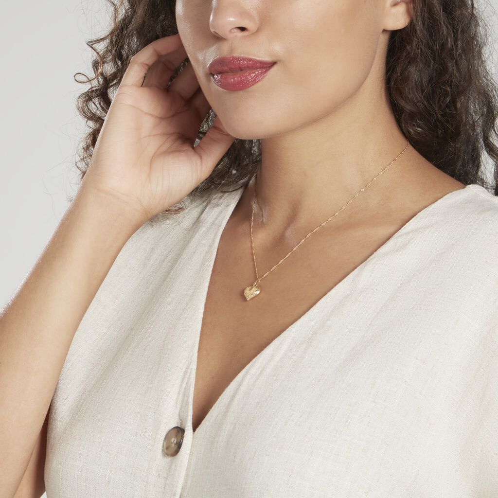 Anhänger Gold 375 Herz Hosea - Schmuckanhänger Damen | OROVIVO