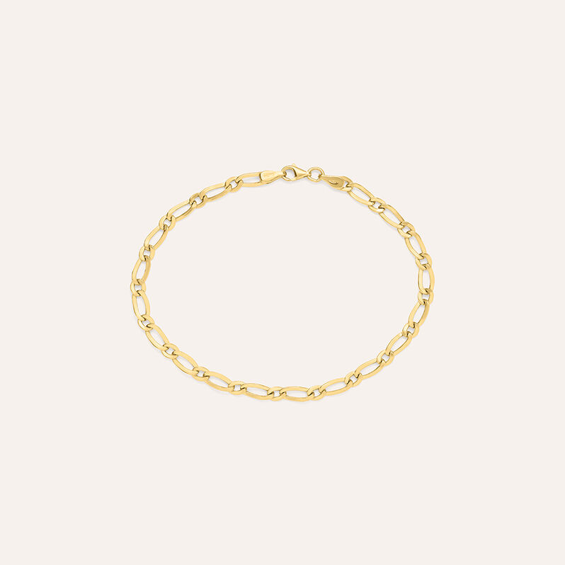 Bracciale Catena Oro Uomo Oro Giallo - Spannringe Herren | OROVIVO