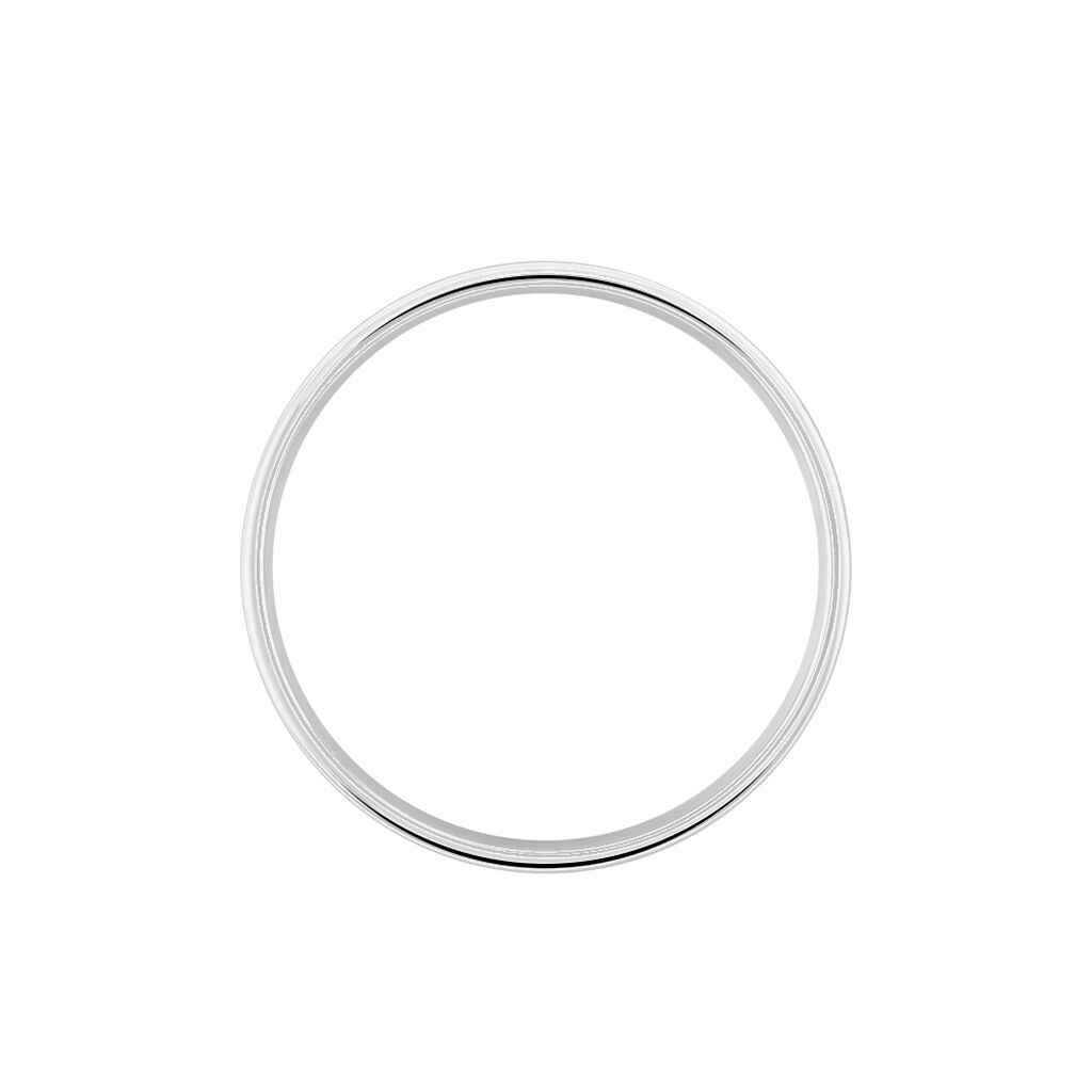Alliance Beatrice Ruban Plat Or Blanc - Spannringe Familie | OROVIVO