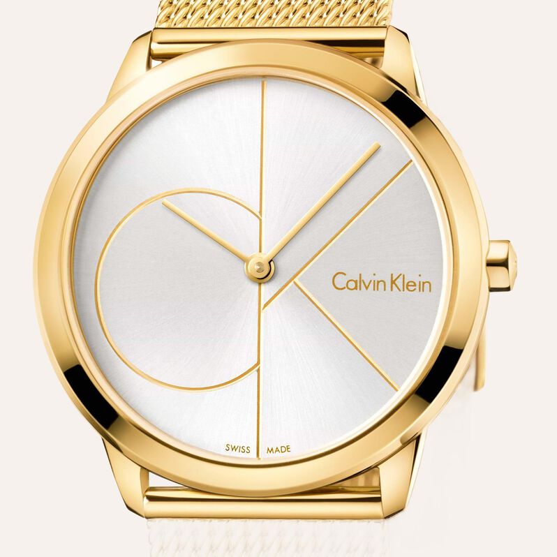 Orologio Donna Calvin Klein Minimal quadrante argento K3M22526 - Spannringe Damen | OROVIVO