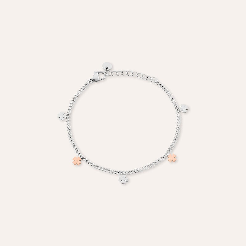 Bracciale Sunrise Acciaio Bicolore - Spannringe Damen | OROVIVO