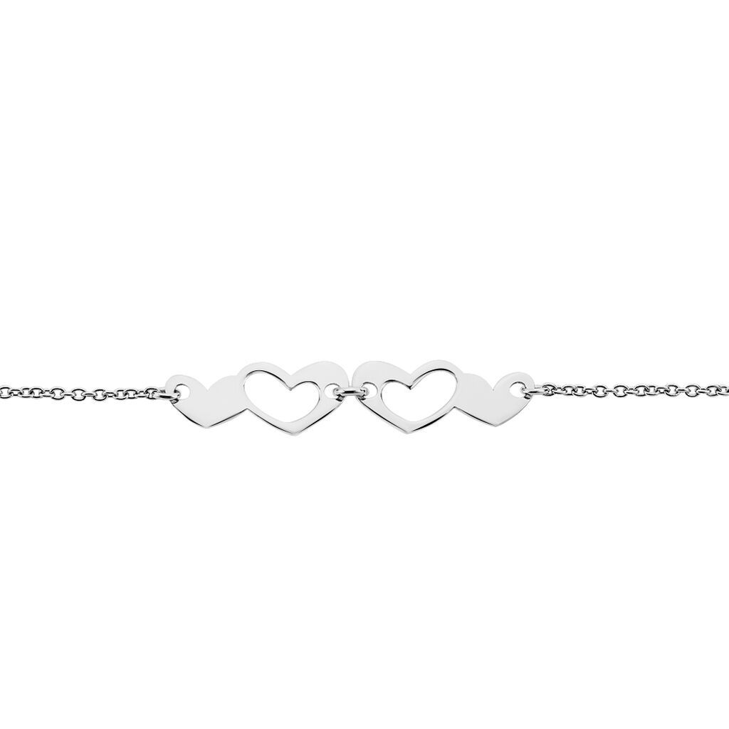 VANILLA Damen Armband Silber 925 Herz