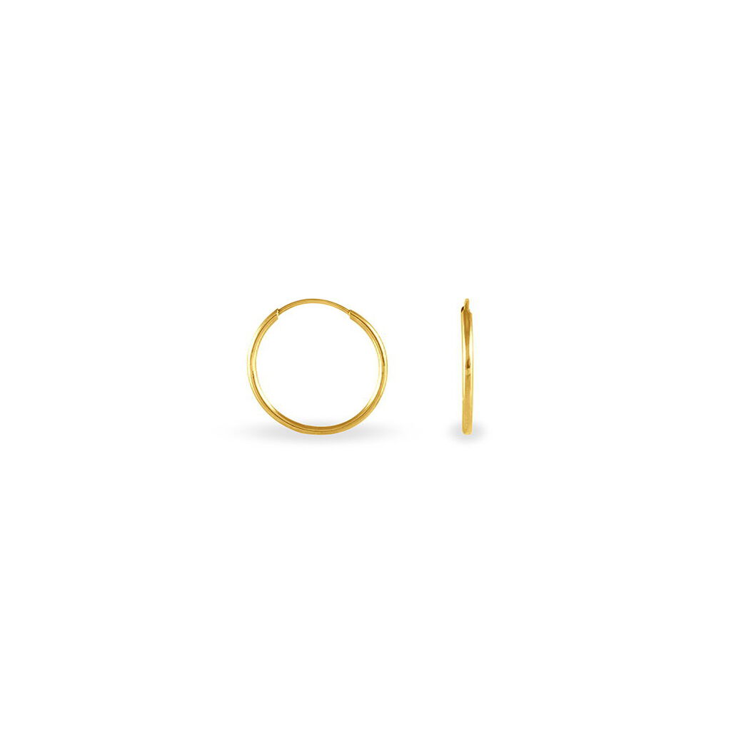 Damen Creolen Gold 375 - Creolen Damen | OROVIVO
