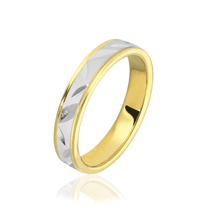 Alliance Ilki Ruban Or Bicolore - Spannringe Familie | OROVIVO