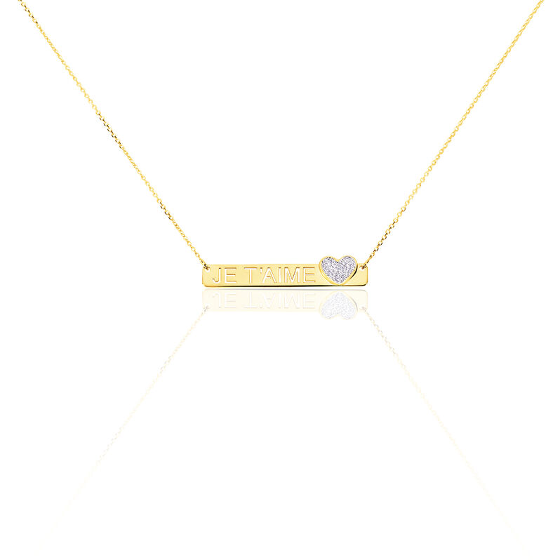 Collier Or Jaune Kimia - Spannringe Damen | OROVIVO