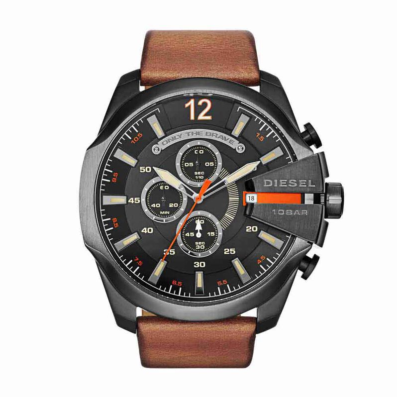 Diesel Herrenuhr Mega Chief Dz4343 Quarz - Armbanduhren Herren | OROVIVO