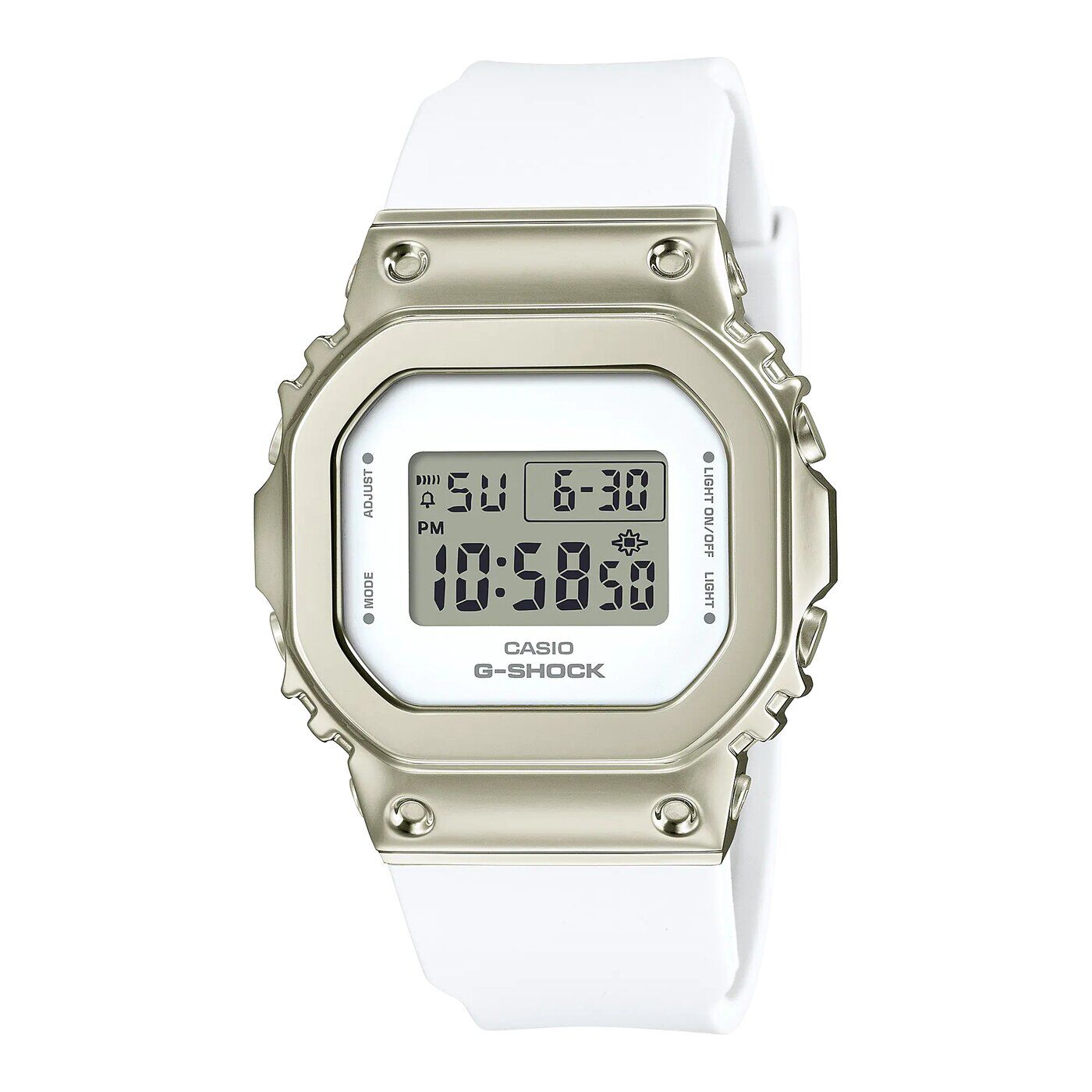 G shock white gold watch 2025