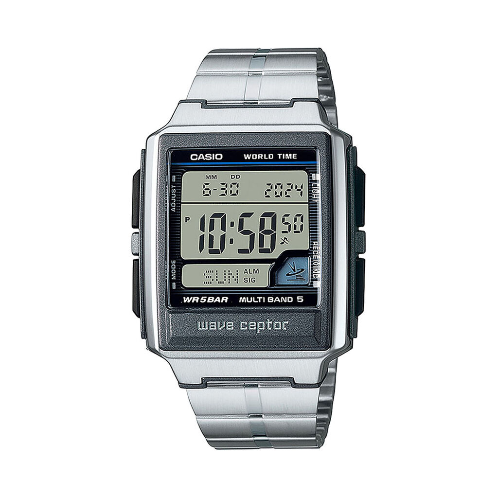 CASIO COLLECTION Herrenuhr Wave Ceptor Quarz WV-59RD-1AEF