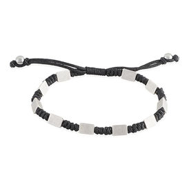 Herrenarmband Textil Geflochten Edelstahl - Armbänder Herren | OROVIVO