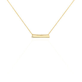 Damen Halskette Silber 925 Vergoldet Diamant - Ketten mit Anhänger Damen | OROVIVO